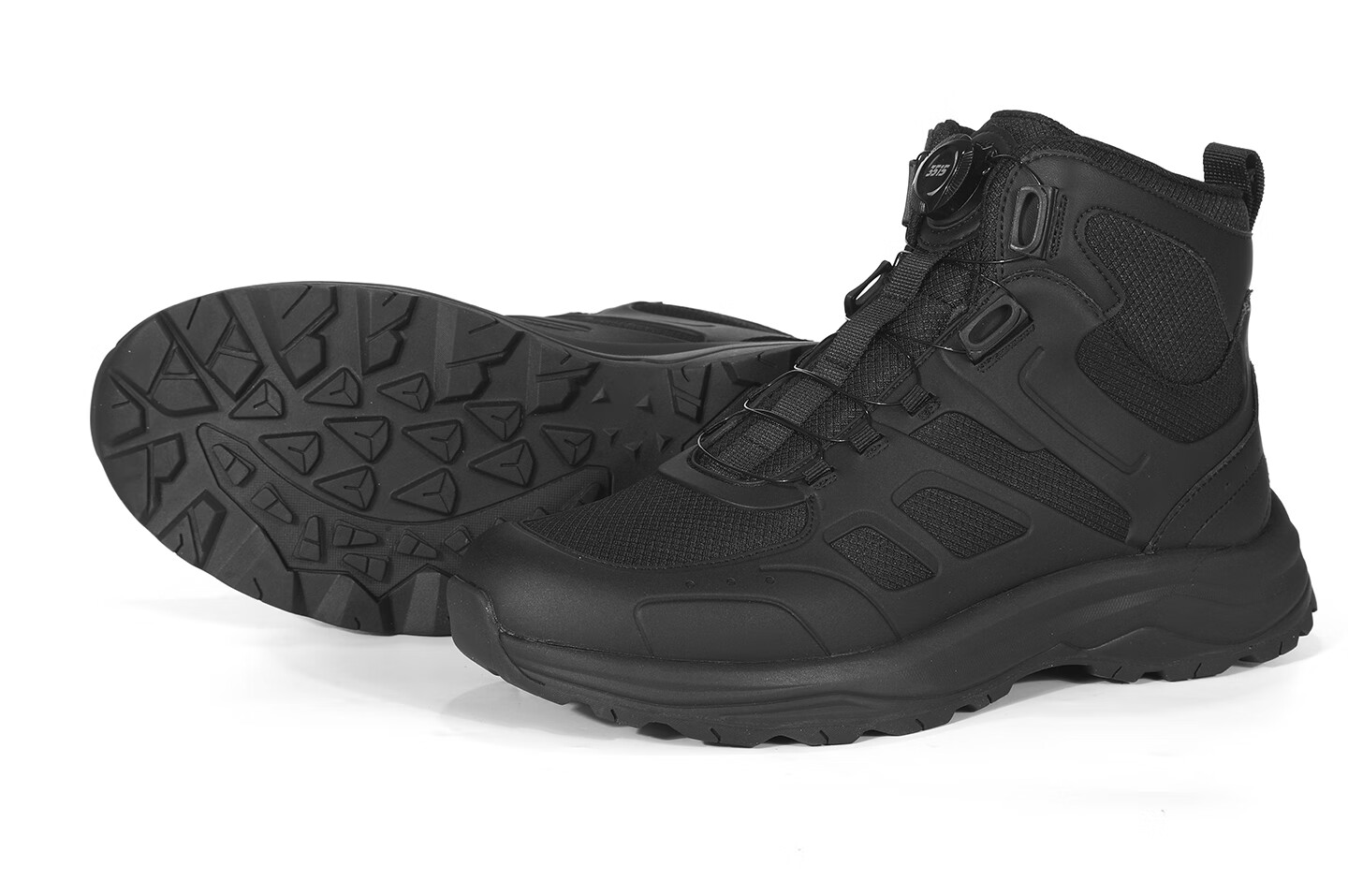 3515 Men's Outdoor Anti-Puncture Hiking Boots Dynamic Waterproof Upper Training Boots Black Size 43 9