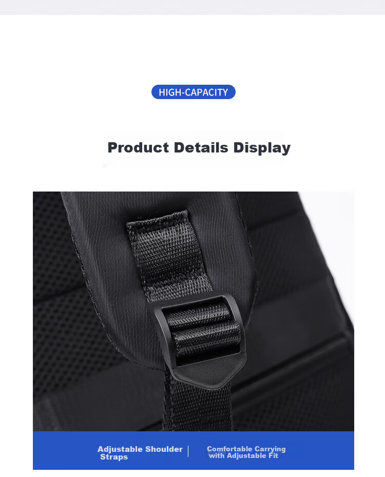 TonLion Backpack for Men, Business Commute Large Capacity Travel Laptop Bag for College Students And High School Students 12