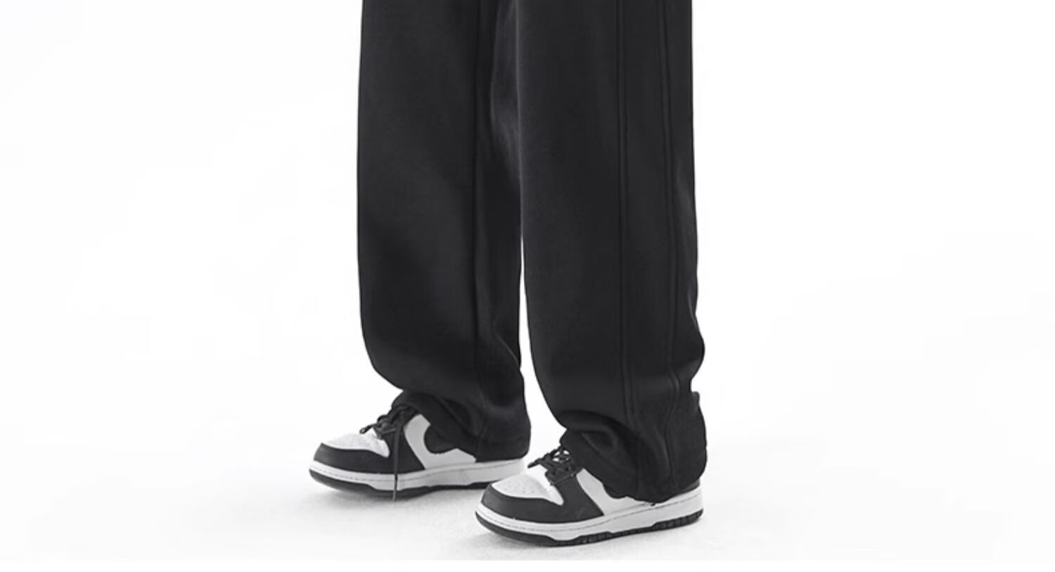 Huili Casual Pants for Men, Loose Drawstring Trousers, Spring And Autumn Wide-Leg Pants, Versatile Straight-Leg Pants, Athletic Long Pants 7