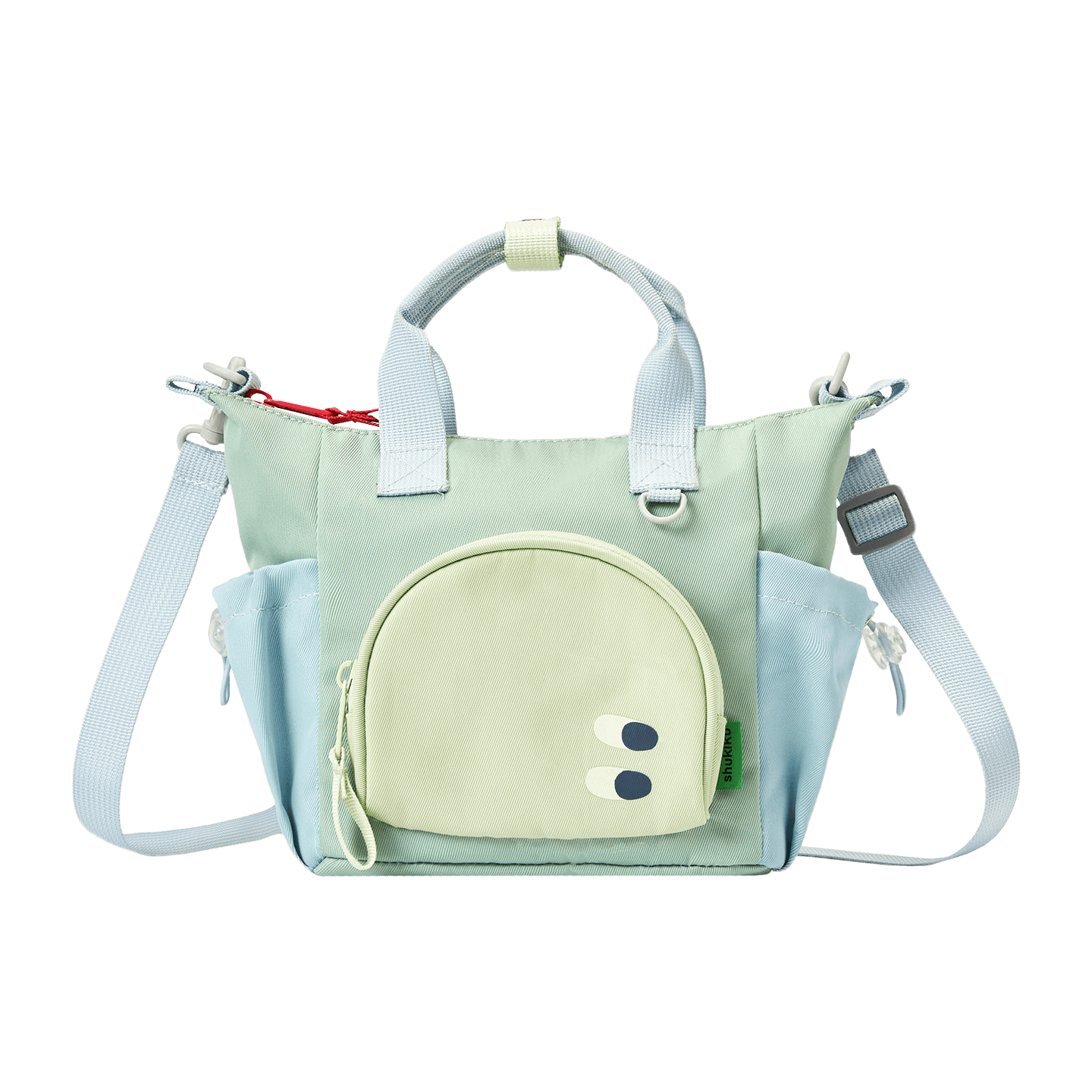 SHUKIKU Rainbow Candy Mommy Mini Tote Bag Outdoor Kids Crossbody Handbag Sea Salt Apple One Size