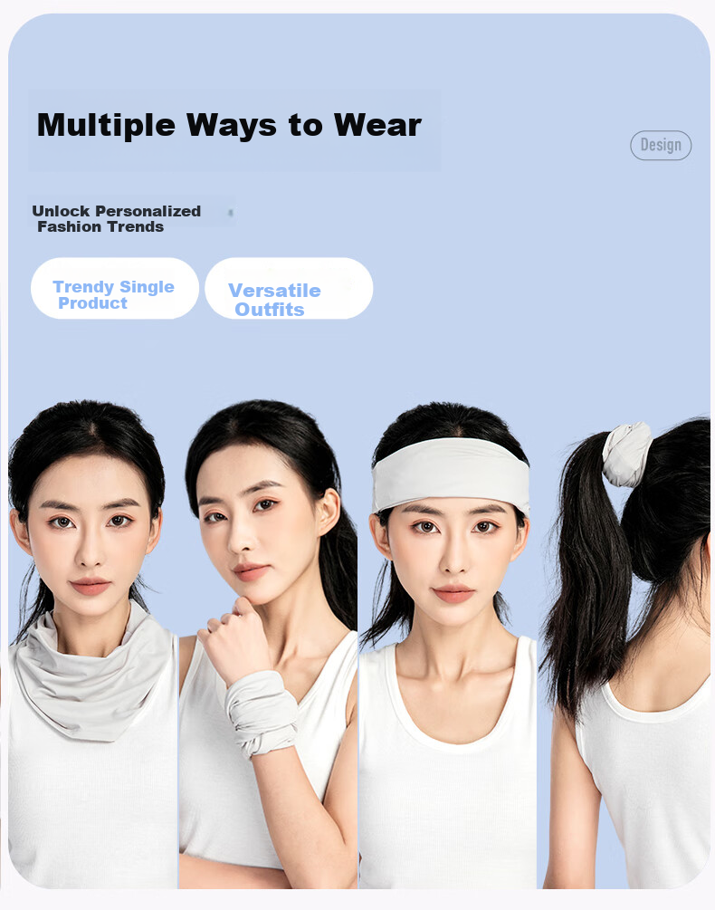 Li-Ning Cycling Sun Protection Face Mask for Men, Hanging Ear Ice Silk Face Cover, Summer Outdoor Cycling Anti-Sand Hiking Fishing Sunshade 11