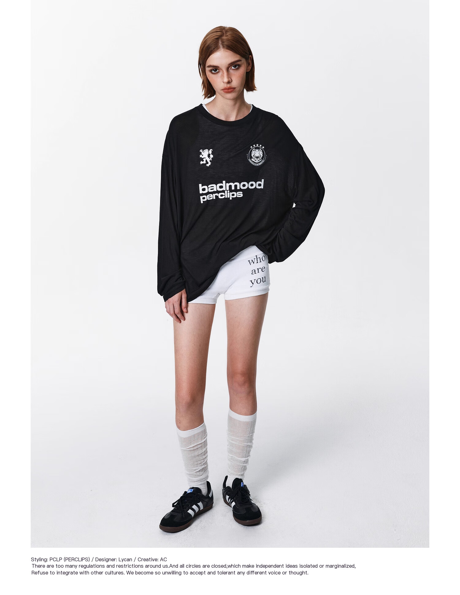 PCLP Printed Long Sleeve Sports Hoodie Loose Fit American Style Lightweight T-Shirt M White 14