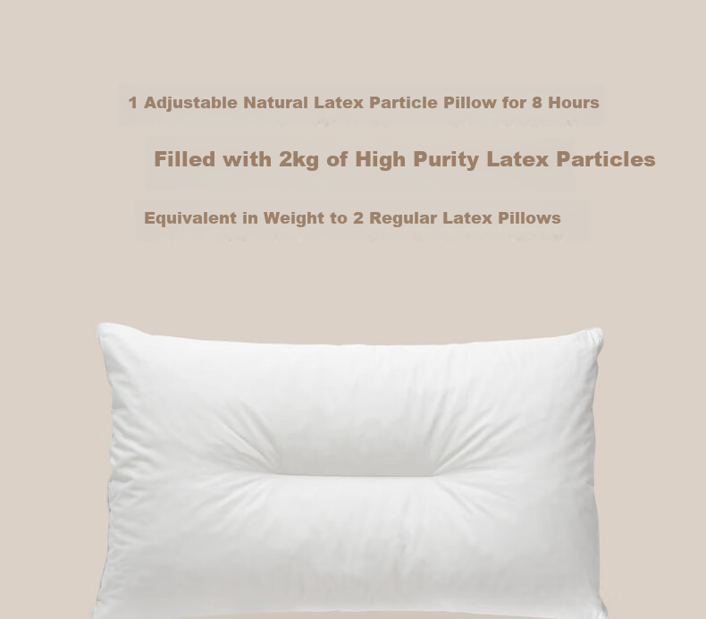 8H Thailand 91% Natural Latex Pillow for Adults, Cervical Spine Support, Sleep Aid, Special Pillow, Z5 White 5