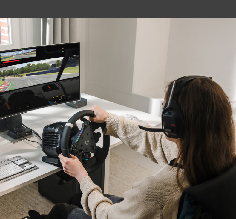 G (G) RS50 Direct Drive Steering Wheel PS/PC Version - F1 Rally Project CARS Racing Simulator Trueforce Force Feedback 1