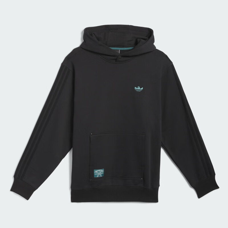 Adidas Trefoil Series, Men's SHMOO H HOOD Hooded Sweatshirt JX5445, Black, M 1