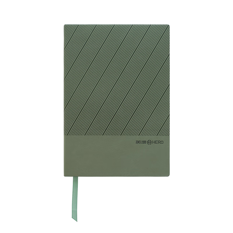 HERO New A5 Business Notebook Thickened Hard Cover Soft Leather Simple High-End Gift Meeting Portable Office Stationery Lined Detachable Diary Journal Binder