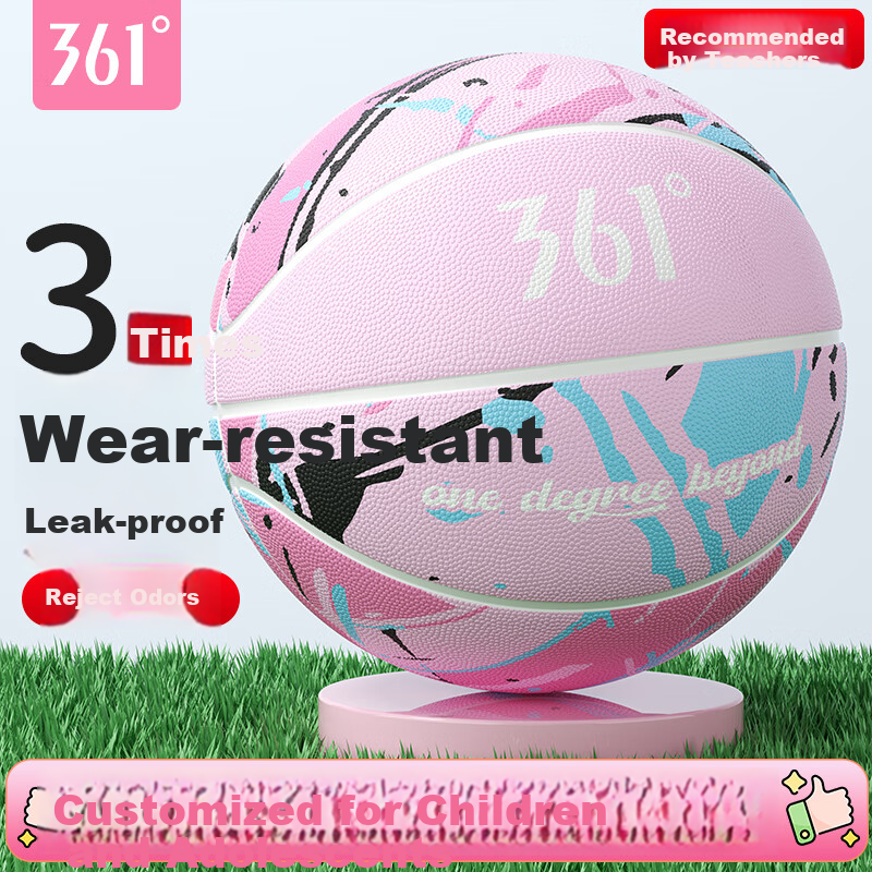 361° Basketball Standard Size 7 Competition Indoor/outdoor Wear-Resistant Cement Court Adult Youth Outdoor Rubber Size 7