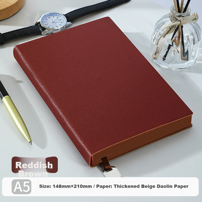 Faramon, блокнот А5, личный дневник, деловой, для учебы, коричневый