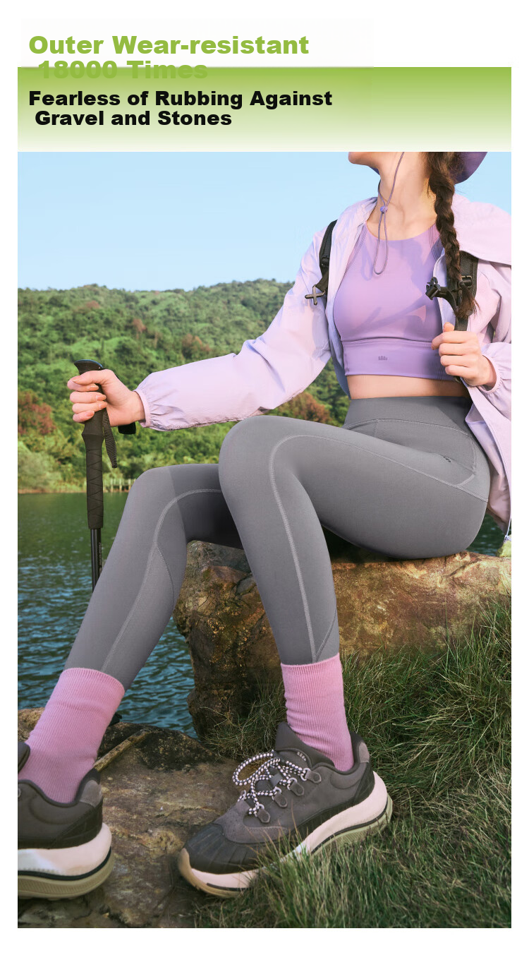 Beneunder Women's Shark Leggings, Yoga Pants for Layering, Tummy Control And Butt-Lifting, Elastic Pants, Sports Quick-Dry HI250 16