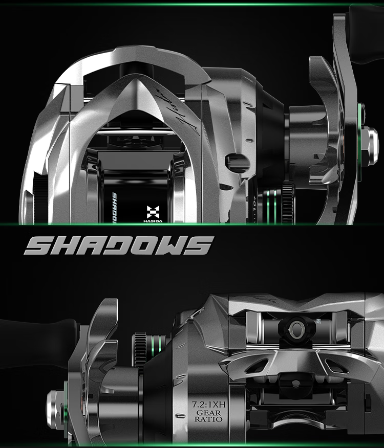 HISTAR Emerald Shadow Carbon Fiber Spinning Reel Lightweight Fishing Reel for Long Casting Lure Fishing 4