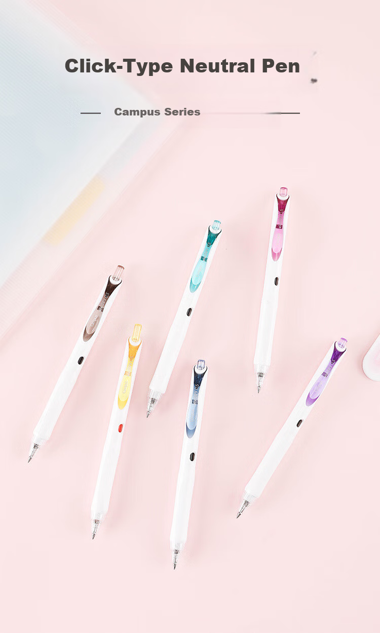 KOKUYO Imported Retractable Gel Pen Vivid DRY High School Entrance Exam Color Quick-Drying Pen 0.5mm Signature Pen Blue-Green Refill 1 Piece WSG-PR302BG 2