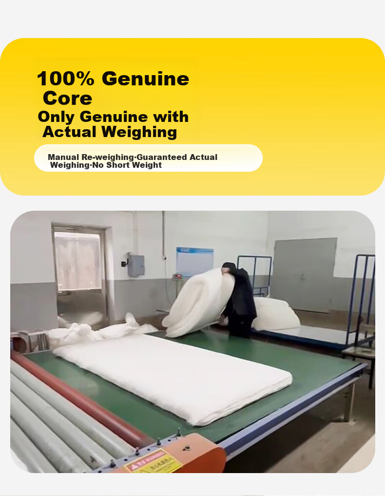 SleepHero 100% Natural Xinjiang Cotton Mattress Pad, Extra Thick 3 Jin National Standard Class A, Suitable for Students All Seasons, 90x200cm 10