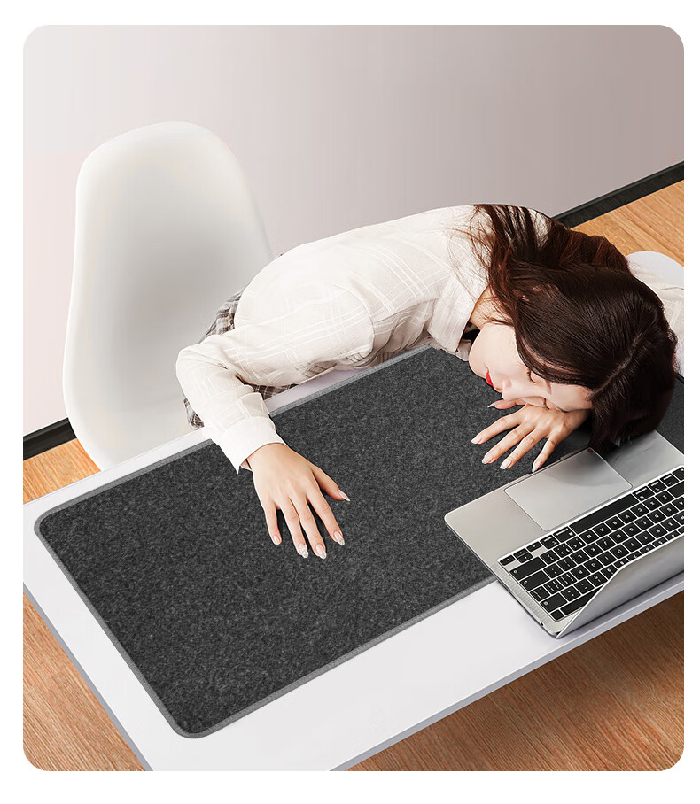 Cat Box Extra Large Felt Mouse Pad Custom Computer Office Workstation Study Desk Mat Premium Gaming Anti-Slip Desk Pad [60*120] 1