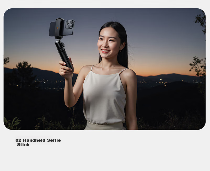 Llano Desktop Camera Tripod Mini Handheld Selfie Stick Compatible with Sony Nikon Fuji Canon DSLR Mirrorless DJI Pocket 4/4/3/Insta360 Luna Portable Stand 12