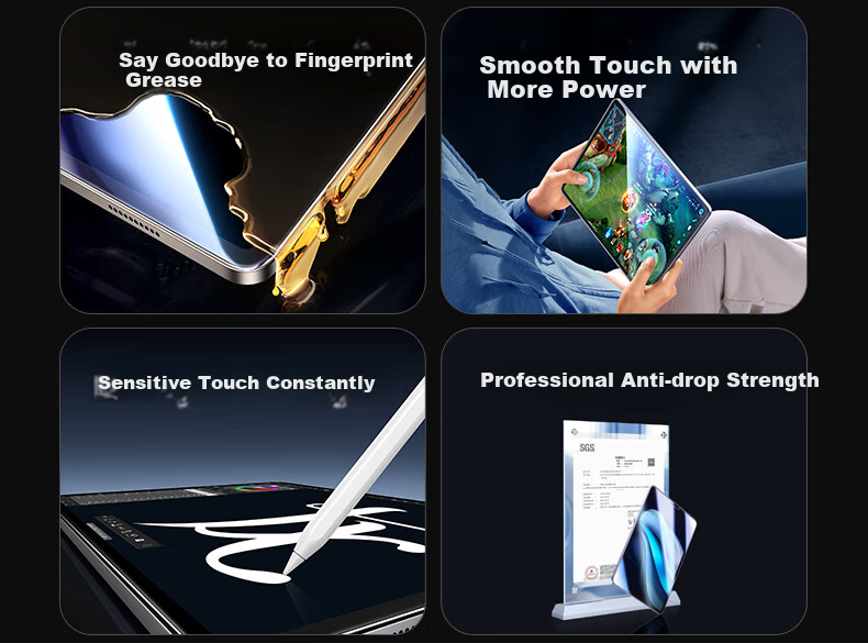 UGREEN Tempered Glass Screen Protector for Lenovo Legion Y700 Series 2nd Generation 8.8-Inch 2024/2023 Tablet Screen, High-Definition Protective Film 3