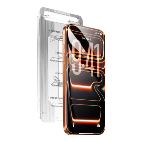 DIVI [Super Value 2-Pack] Tempered Glass Screen Protector for Apple IPhone 17 Pro, Anti-Dust, Shockproof, Anti-Fingerprint, Ultra-Thin, Full Coverage, AR Enhanced Transparency, Quick Installation, Anti-Glare