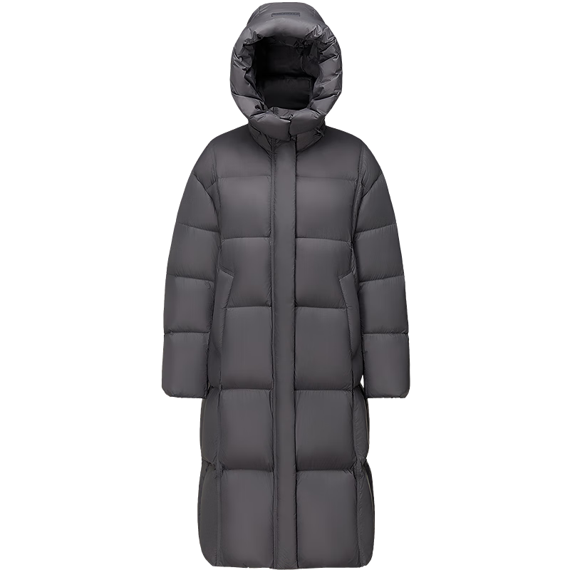 BOSIDENG Off-Season Women's Down Puff Jacket Winter 90% Down Thickened Detachable Hood Loose Extra Long Coat Mall Same Style