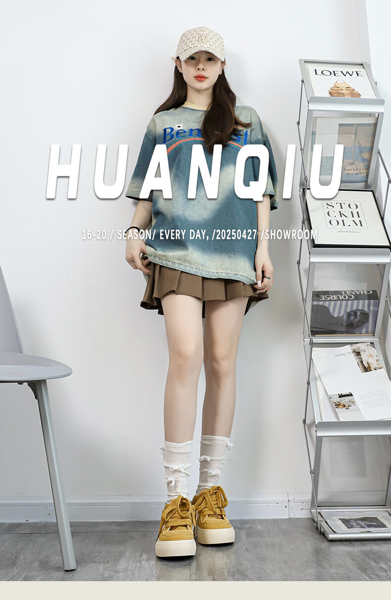 HUANQIU Women's Bread Shoes, 2026 New Style Versatile Casual Shoes, Soft-Soled Lightweight Low-Top Sneakers for Wome 25