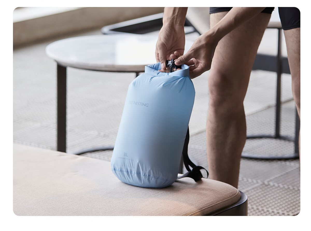 Fengzhu Swimming Storage Bag Wet and Dry Separation Waterproof Swimwear Storage Bag Fitness Backpack for Beach Outdoor Use 5