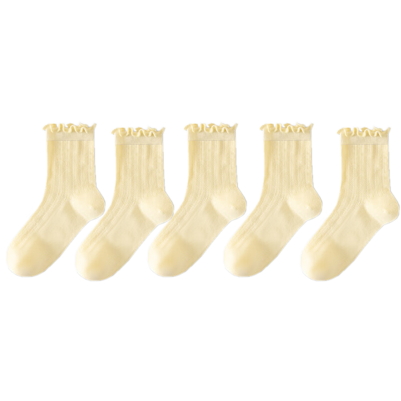Cotton Lace Children's Socks Baby Kids Odor-Resistant Breathable Sweat-Absorbing Socks