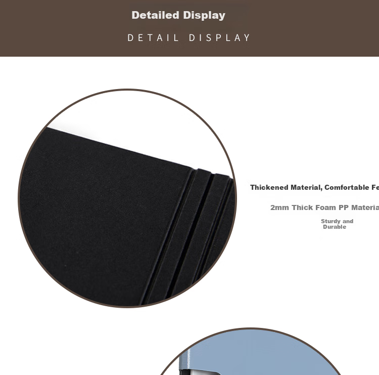 TANGO Office Folder Board, Folding Clipboard, Secretary Clip, Meeting Folder, File Board, Document Holder, Signature Pad, Horizontal Thickened And Hardened, Light Blue 2