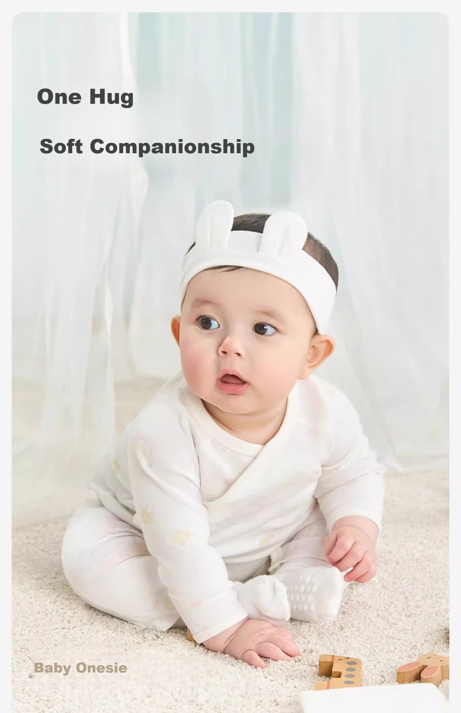 DAVE & BELLA Newborn Baby Clothes, Spring And Autumn, for Baby Girls And Boys, Newborn Onesie, Monk Robe for Baby Boys 1