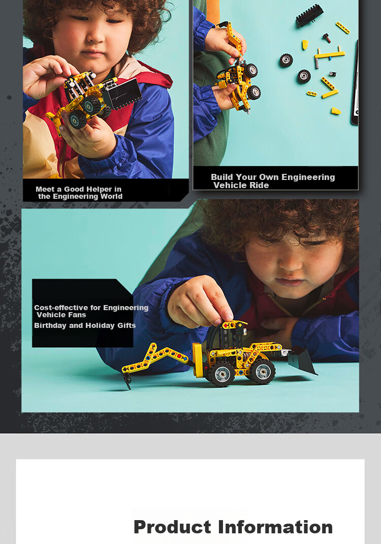 LEGO Technic 42197 Large Excavator Loader, Building Blocks Toy for Boys And Girls, Children's Birthday Gift, Home Decoratio 12