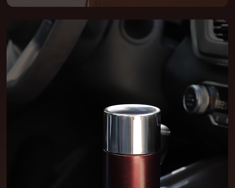 Fuguang Insulated Water Bottle Tea Cup for Men and Women Business Gift Large Capacity Purple Clay Cup 408mL 24