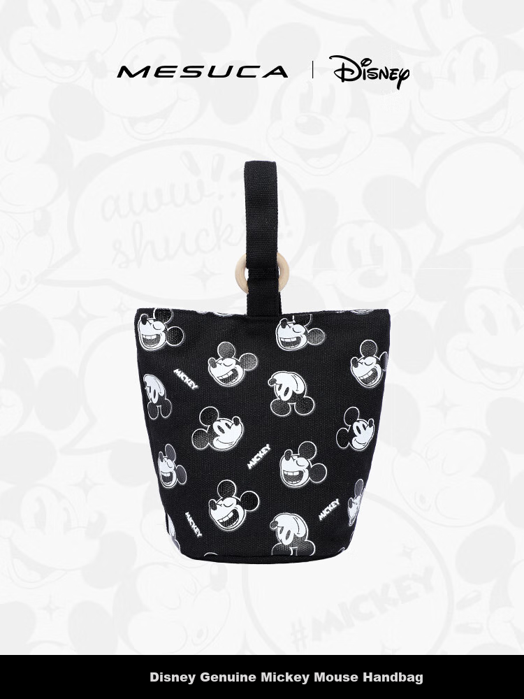Disney Handbag, Women's Bag, Stitch Denim Canvas Bucket Bag, Cute Girls' Purse, Birthday Gift for Girls 19
