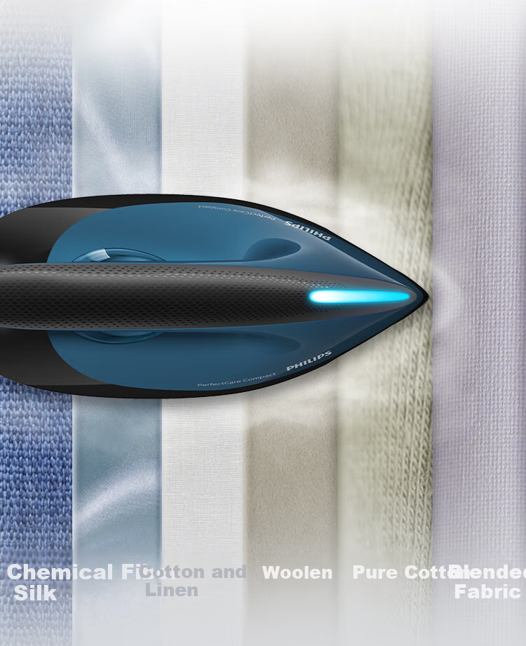 PHILIPS Handheld Booster Steam Iron, Home Garment Steamer, Non-Destructive Ironing Machine, 110g/min, 1.5L Capacity, Smart Temperature Control, GC7846/88 5
