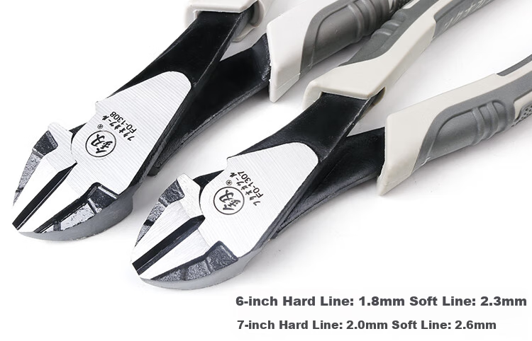 Jian Fukuoka Tools European Style Labor-Saving Multifunctional Diagonal Cutting Pliers, Industrial-Grade Multi-Purpose Side-Cutting Pliers, Diagonal Pliers 2