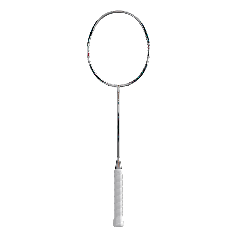 Kawasaki Aurora 7 Pro Offensive Edition Full Carbon Professional Badminton Racket Aurora Silver 4U