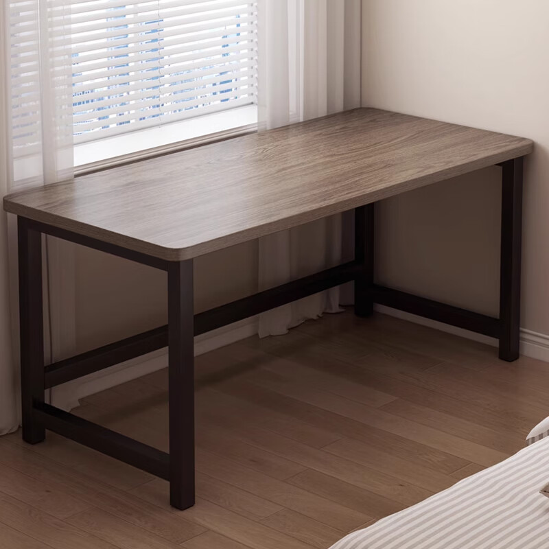 OLENOUFENG Computer Desk Gaming Desk Simple Study Desk Home Office Writing Desk Single Student Desk Long Table