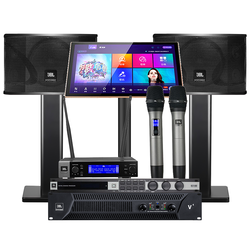 JBL KI112 Home KTV Sound System Karaoke Machine All-in-One Home Theater Combo Professional Singing Speaker Equipment with Government Subsidy