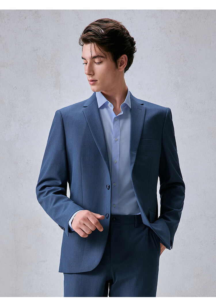 G2000 Antibacterial Multi-Stretch Business Formal Suit for Men Spring Autumn Office Wear 19