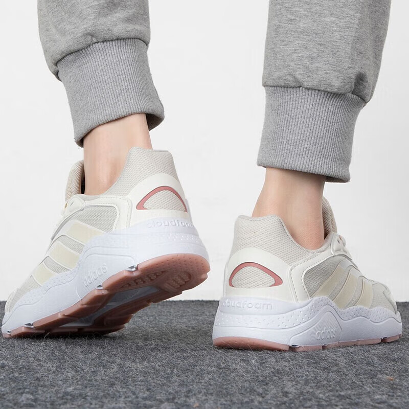 Adidas Women's NEO Casual Mesh Breathable Lightweight Running Shoes GZ3830 Off-White Size 36 3