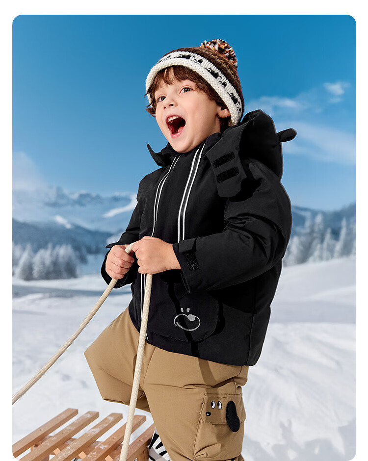 BALABALA balaOne Kids Down Jacket Boys Girls Winter 2025 Thick Warm 208425107213 7