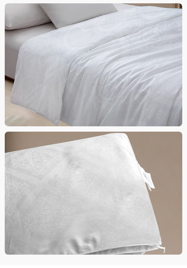 Qianhuang Bubushenglian Silk Quilt, 100% Double Cocoon Mulberry Silk, Winter Warm Comforter, Weight Approximately 6 Jin (3 Kg), 220*240cm 13