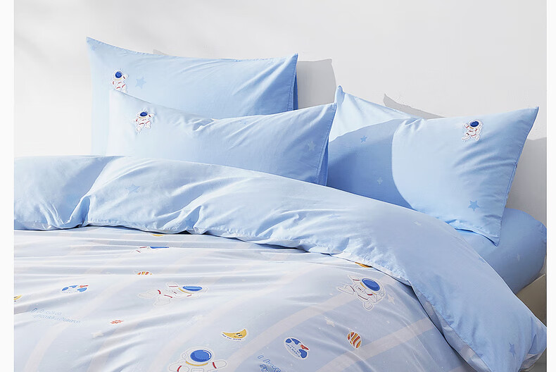 Mercury Home Textiles 100% Cotton Pure Cotton Baby Infant Class A Antibacterial Duvet Cover Single Bedding Quilt Cover 200x230cm 1