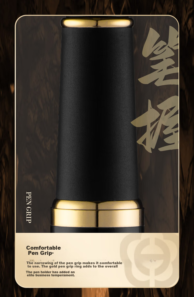 HERO Graduation Gift 3-in-1 Fountain Pen Signature Pen with Fine/Nib/Calligraphy Nib Graduation Student Birthday Gift for Men and Women E522 Moyun Elegant Collection Gift Box 10