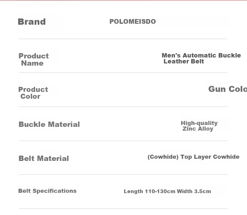 POLOMEISDO Men's Leather Belt with Wallet, Gift Box Set, Automatic Buckle, Birthday Present for Boyfriend, Husband, Father 10