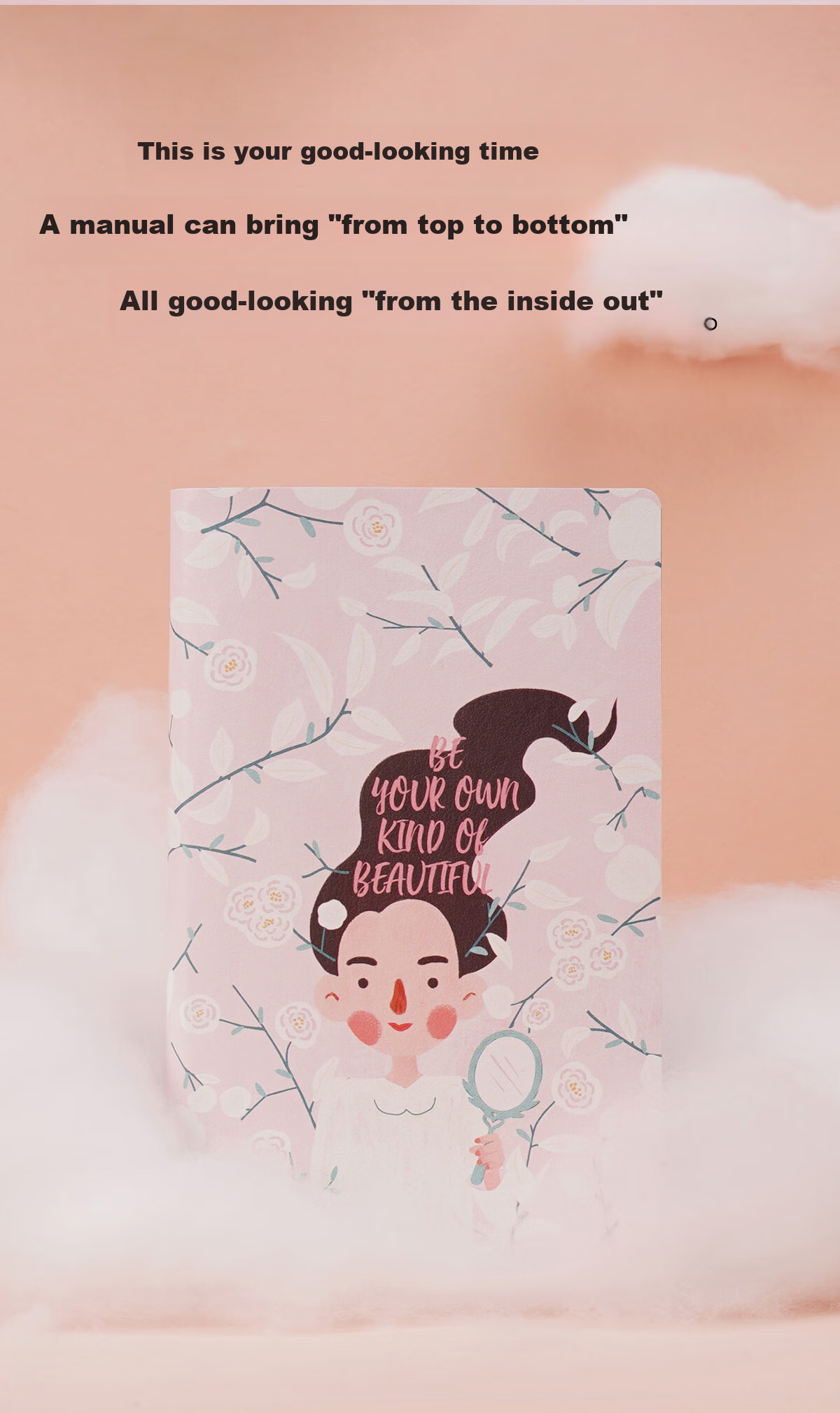 Chenzao Early Bird Series Original Hand-Drawn Beauty Manual, Makeup Tutorial Step Record Book, Beauty Habit Formation Check-In Journal, 240 Pages 2