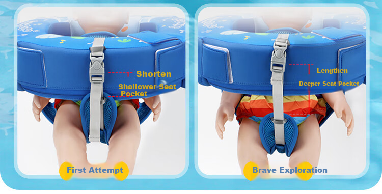 Swimbobo Baby Swimming Ring 0-24 Months Infant Swim Float Newborn Inflatable-Free Reclining Ring K7961 10
