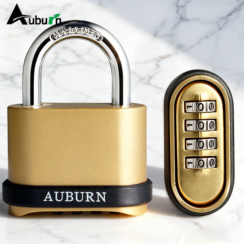 Aoben Password Padlock 7612, Cargo Door Lock, Anti-Theft Lock, Indoor And Outdoor Door Lock