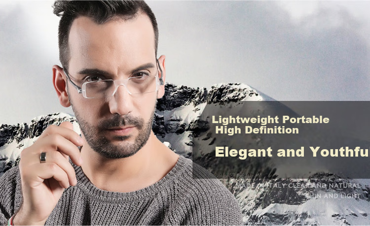 NANNINI Italian Reading Glasses for Men And Women, Portable High-Definition Imported Foldable Fashionable Reading Glasses 2