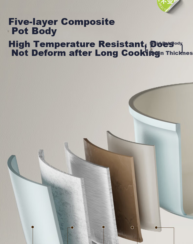 SUPOR Titanium-Containing Non-Stick Soup Pot 24cm Milk Pot for Stewing Meat And Making Soups Compatible with Induction Cooker And Gas Stove ET24LBN02 10