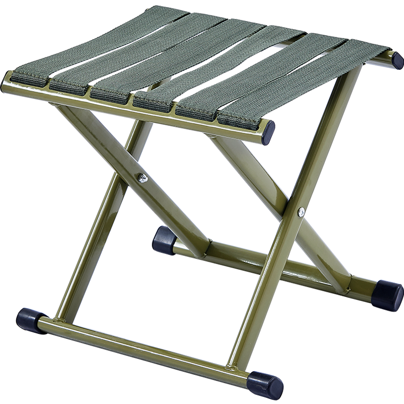 Huakaizhixing Folding Stool, Portable Outdoor Chair for Home And Leisure Use, ZD11 Army Gree