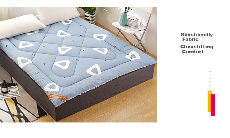 Yunjin Cotton Mattress Pad, Xinjiang Cotton Wadding Mattress, All-Cotton Bed Mat, Double Warm Quilt, 5 Jin, 180*200 Cm, Jinguang 13