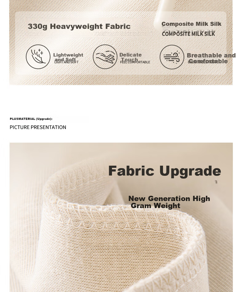 Warrior Spring and Autumn Hoodie Unisex Loose Heavyweight Pullover Couple Trendy Sports Sweatshirt Light Beige XL 6