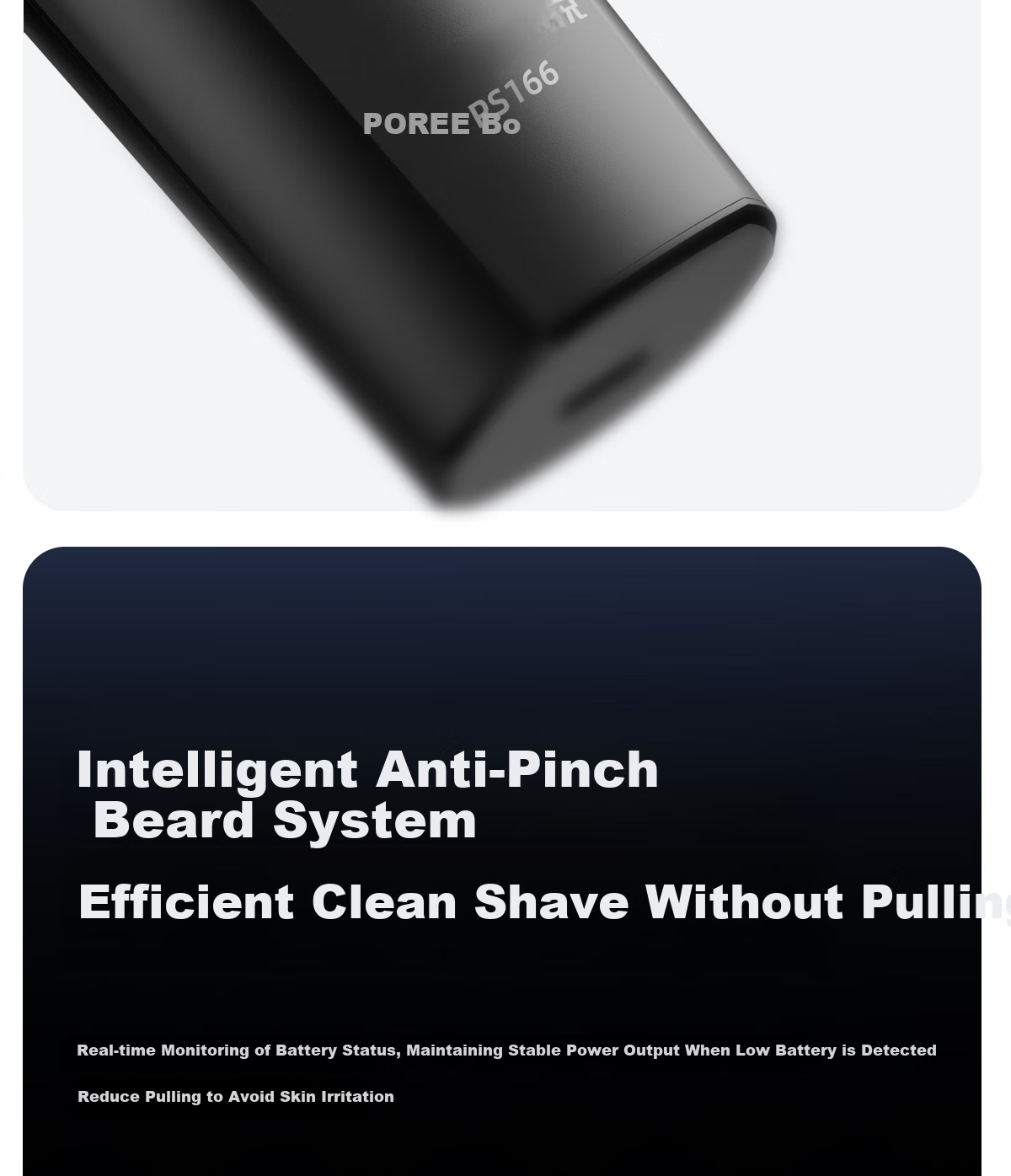 FLYCO Electric Shaver for Men, Beard Trimmer with Gift Box Set for Boyfriend Or Husband, Confession Gift, Birthday Present for Men, Bo Rui PS166 7